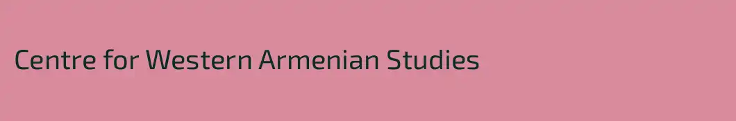 Centre for Western Armenian Studies